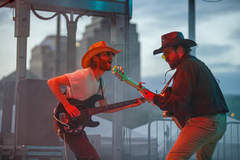 The Worn Flints perform at the 2024 Columbus Arts Festival